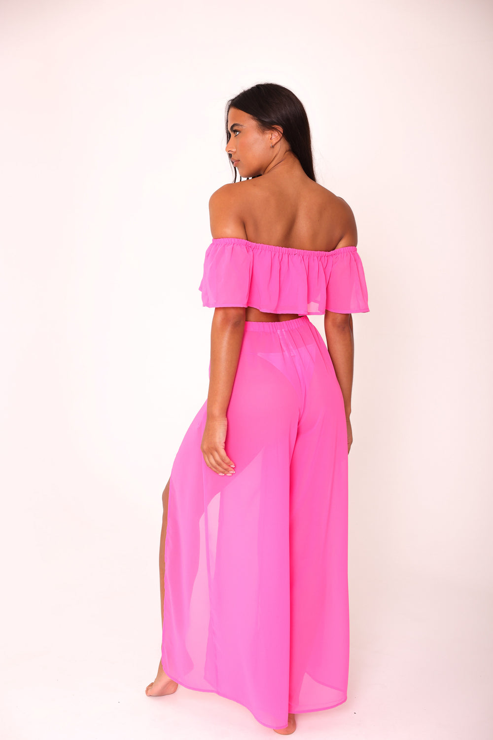 Ruffle trouser co-ord